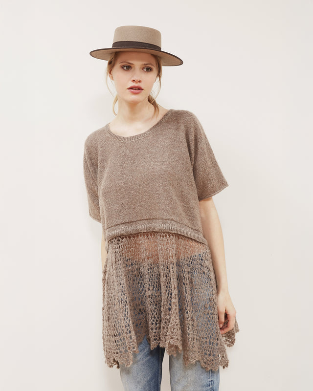Pull Caline - Taupe - Image 2
