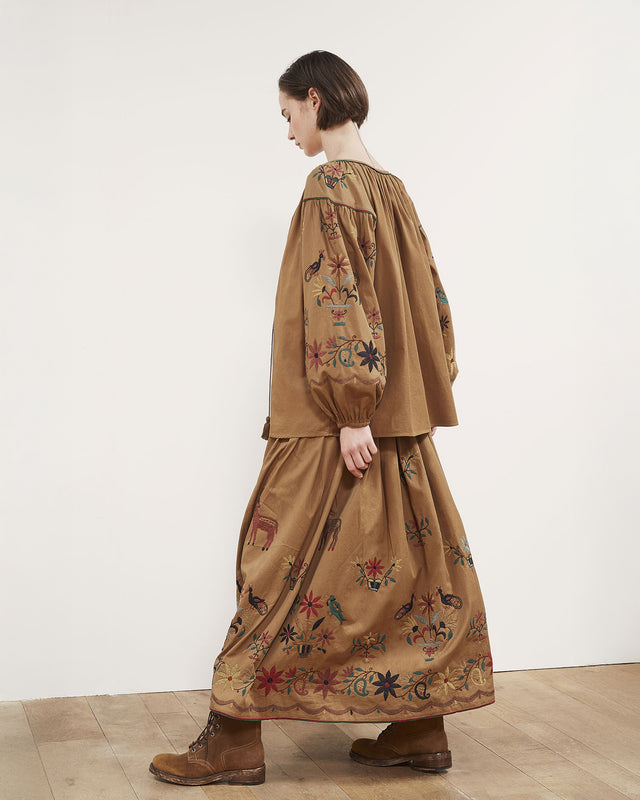 Hansel Blouse - Khaki - Image 2