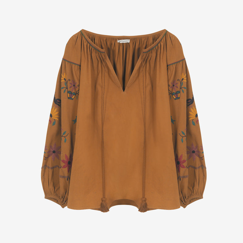 Hansel Blouse - Khaki