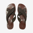 Sandales Ankh - Marron