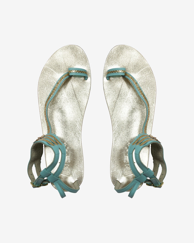 Sheeba Queen Sandals - Azure - Image 1