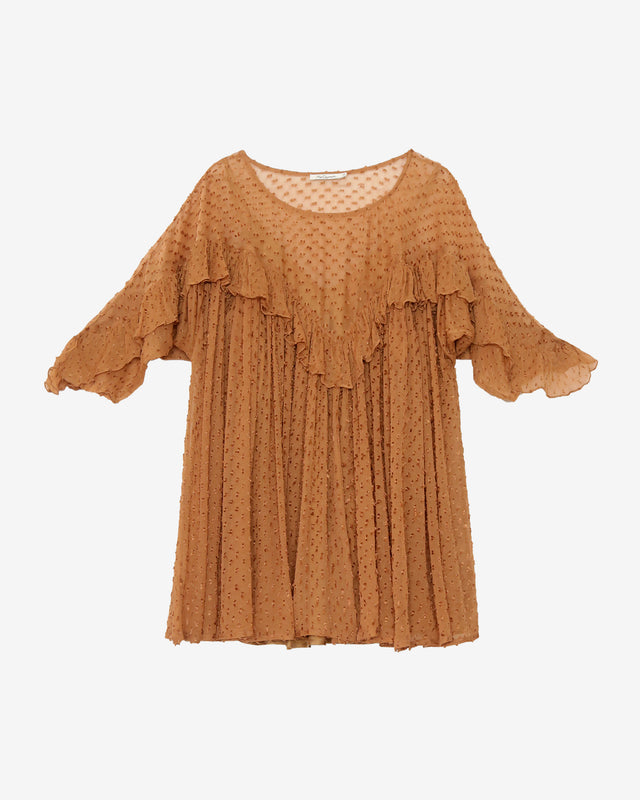 Dawson Blouse - Terracotta - Image 1