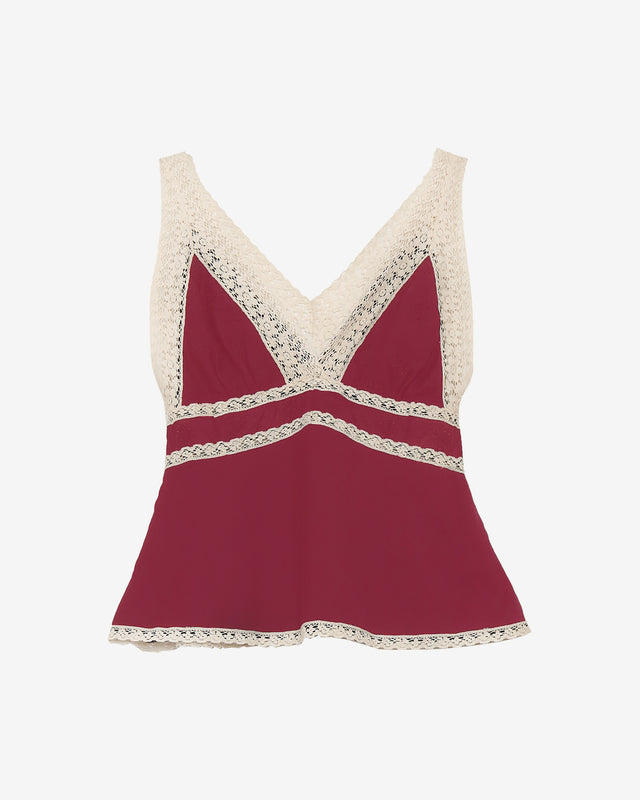 Gloria Top - Fuchsia - Image 1