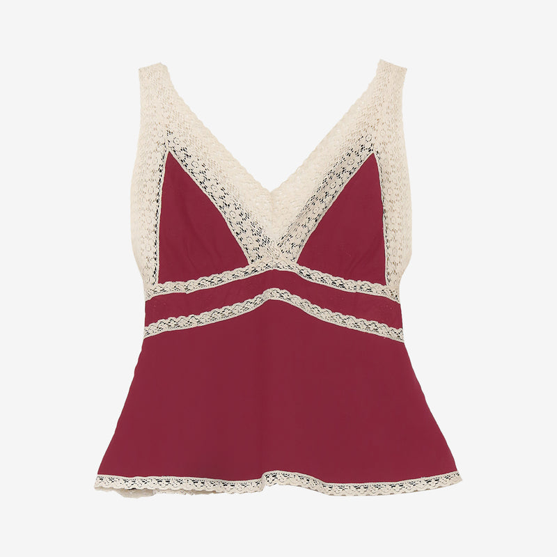 Gloria Top - Fuchsia
