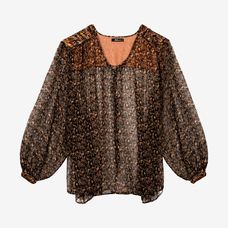 Gardenia Blouse - Black