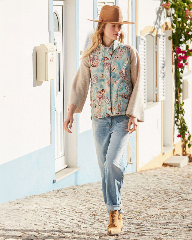 Gilet Kapalua - Azur - Image 2