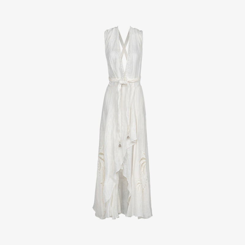 Doperni Dress - White