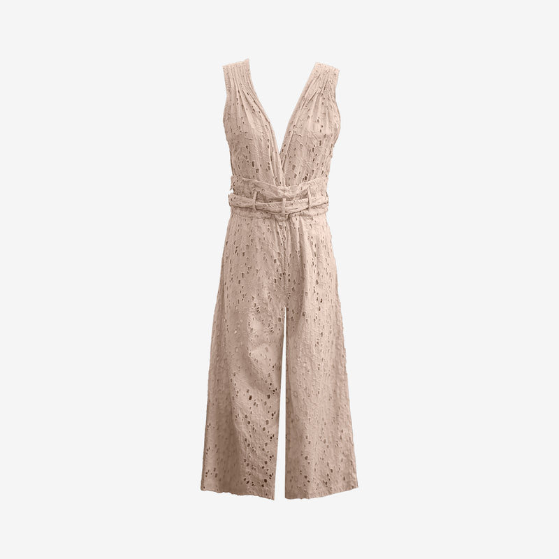 Lassy Jumpsuit - Ecru