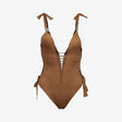 Selly Swimsuit - Brown