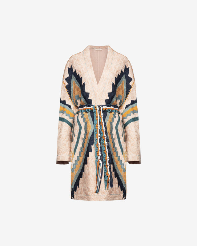Manteau Zalla - Beige - Dernière image