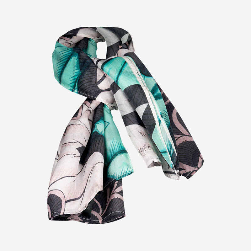 Foulard Bou - Turquoise