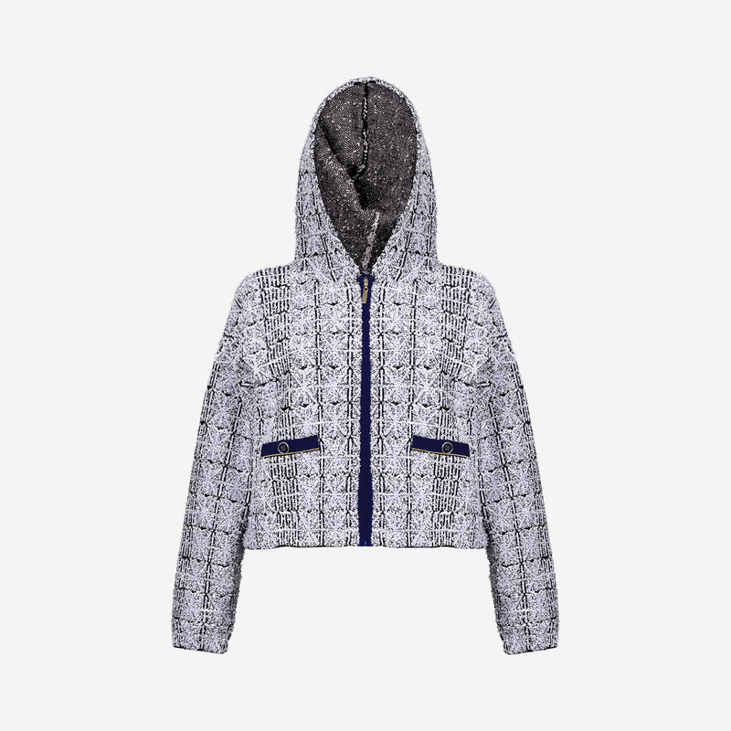 Cardigan Cana - Bleu Électrique