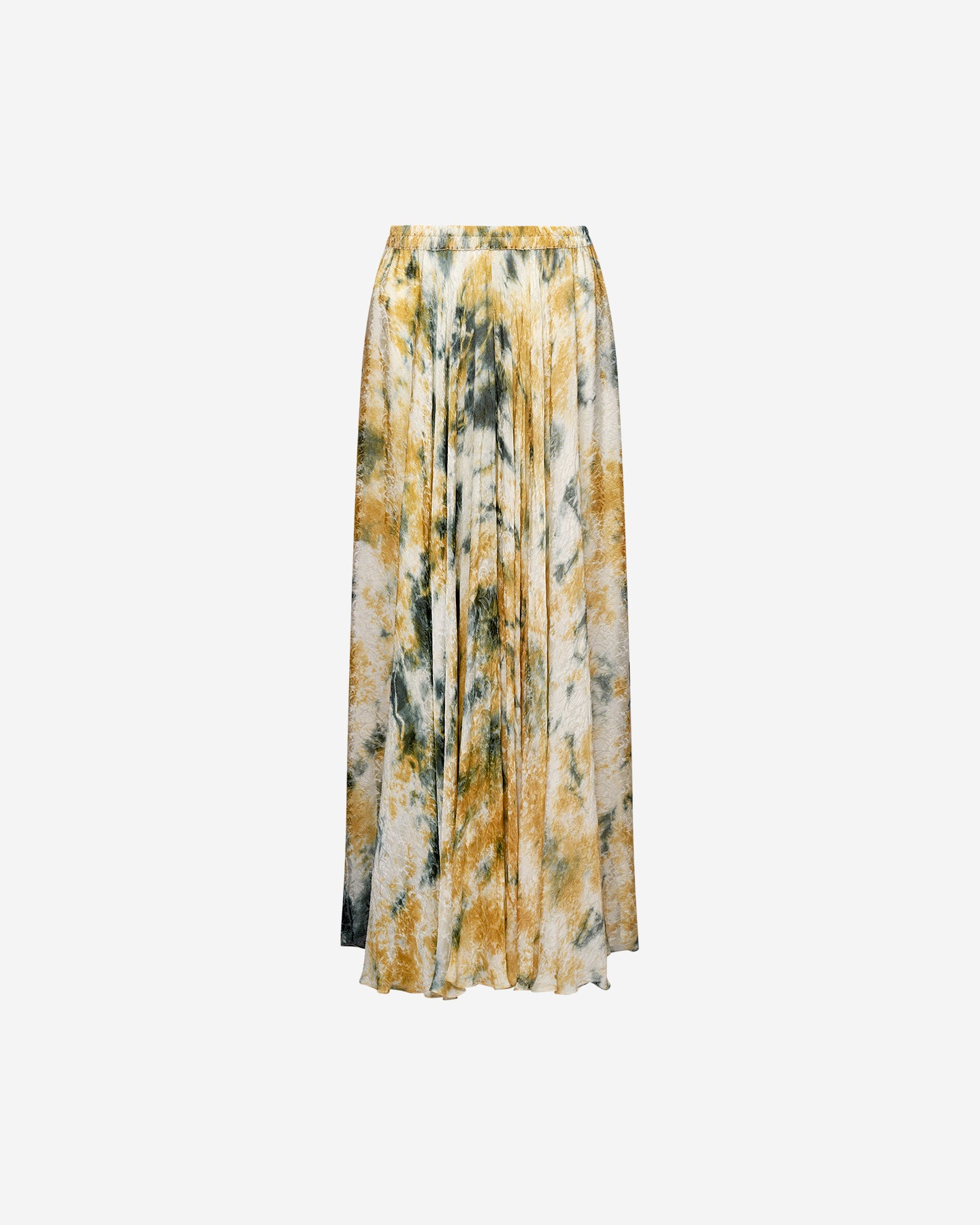 Longue jupe en viscose jacquard imprimée - Jupes & shorts Mes Demoiselles