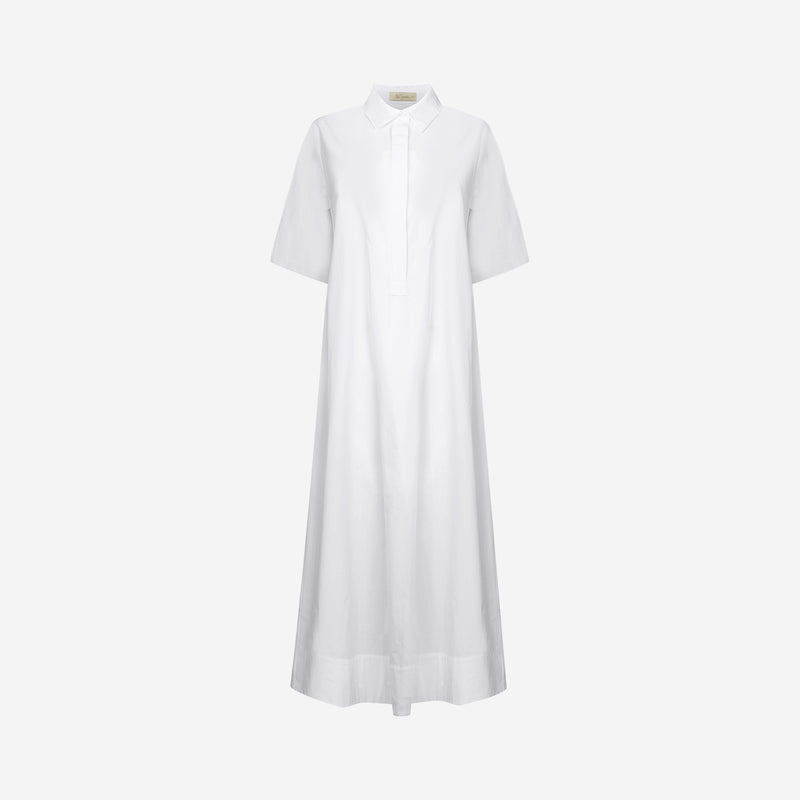 Pierre De Soleil Dress - White