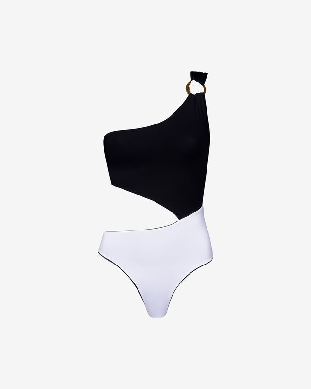 Rocho Swimsuit - Black & White - Image 2