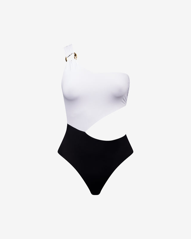 Rocho Swimsuit - Black & White - Image 1
