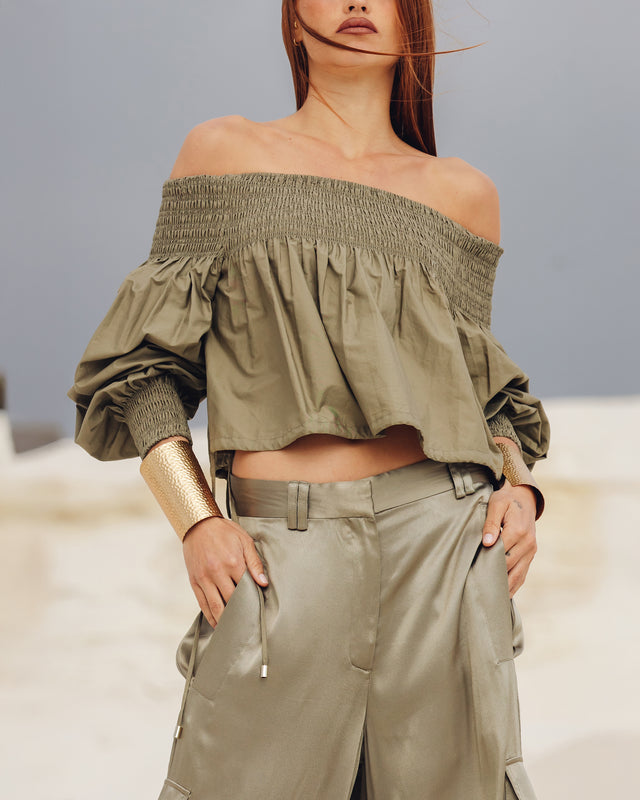 Silma Pants - Khaki - Image 3