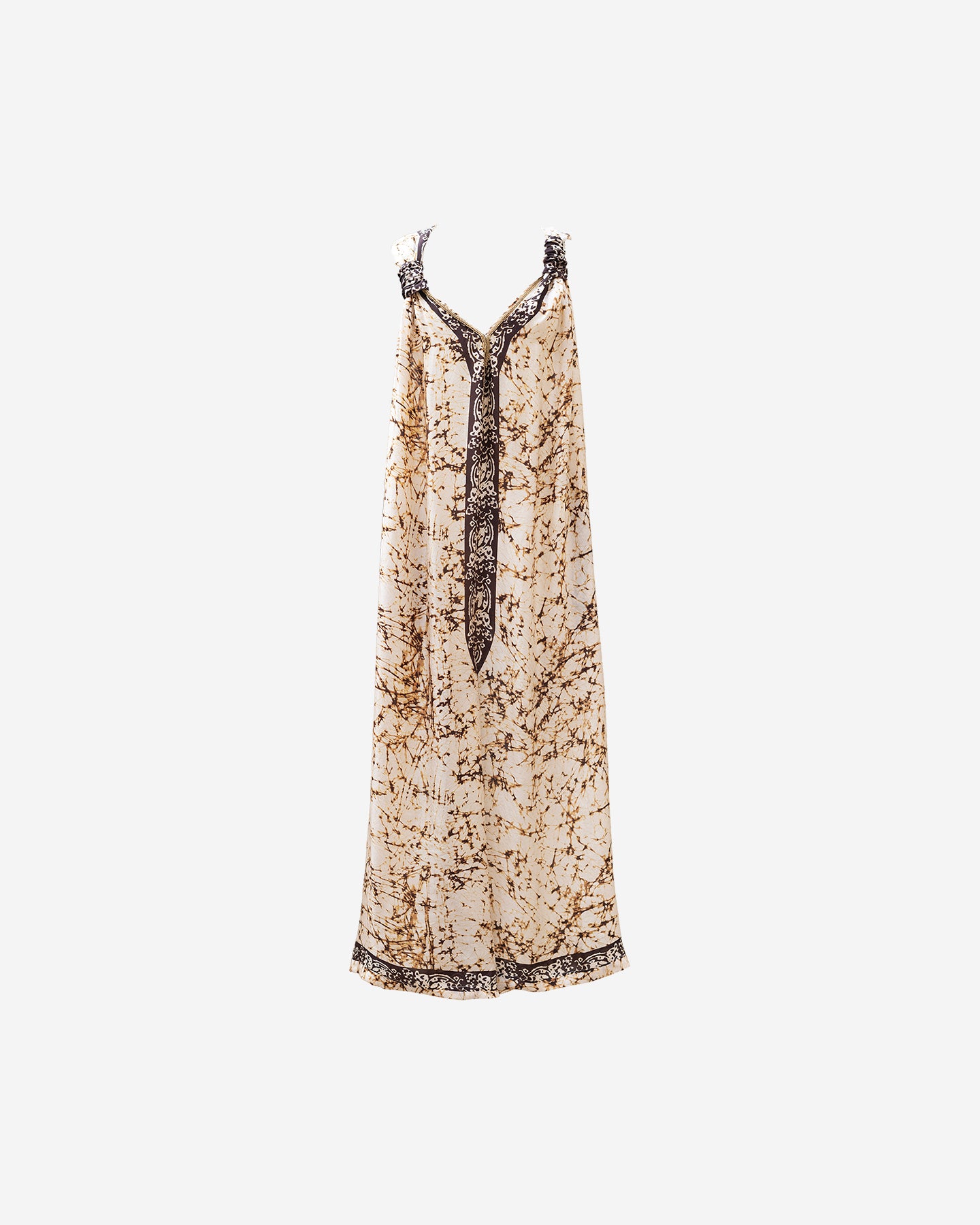 Combinaison Simbad - Beige : Combinaison pantalon en soie habotai Mes Demoiselles