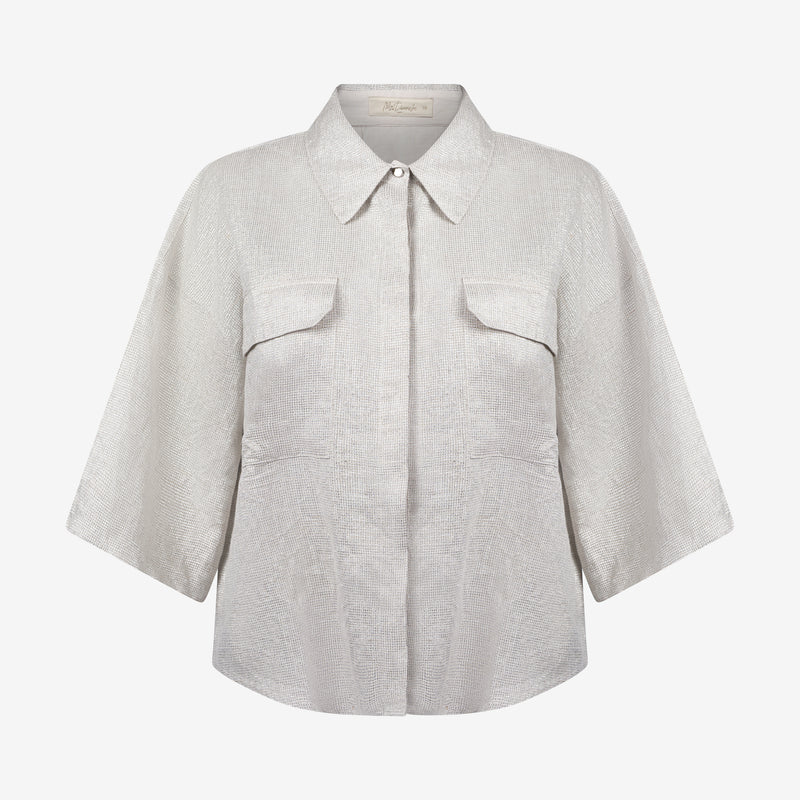 Sybil Blouse - Silver