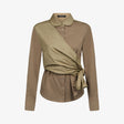 Purple Shirt - Khaki