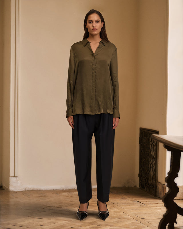 Marius Shirt - Khaki - Image 1