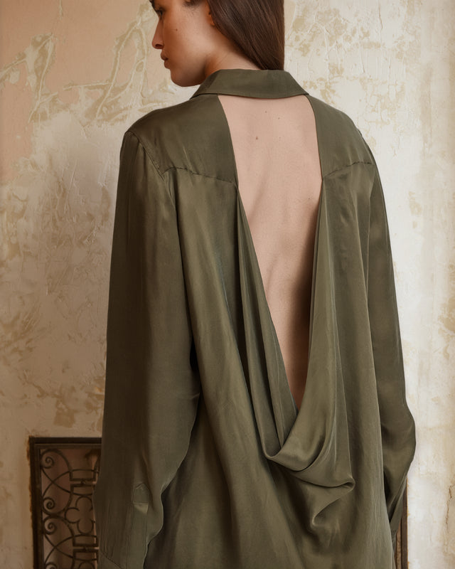 Marius Shirt - Khaki - Image 2