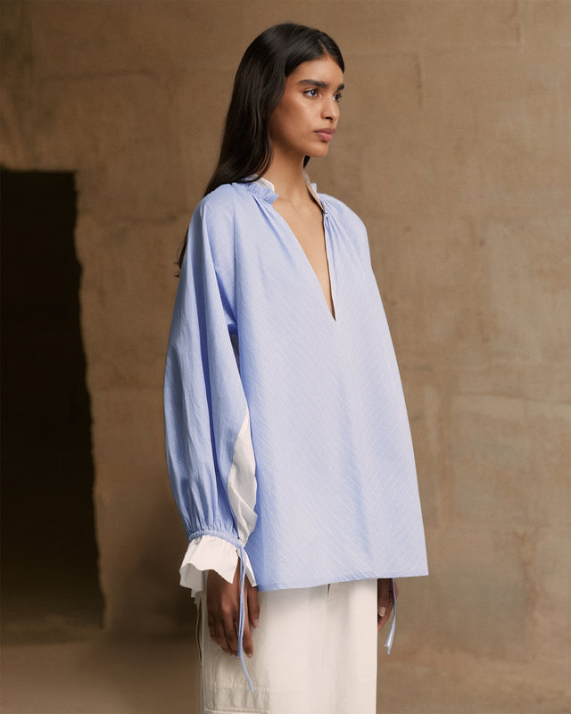 Wally Blouse - Blue - Image 2