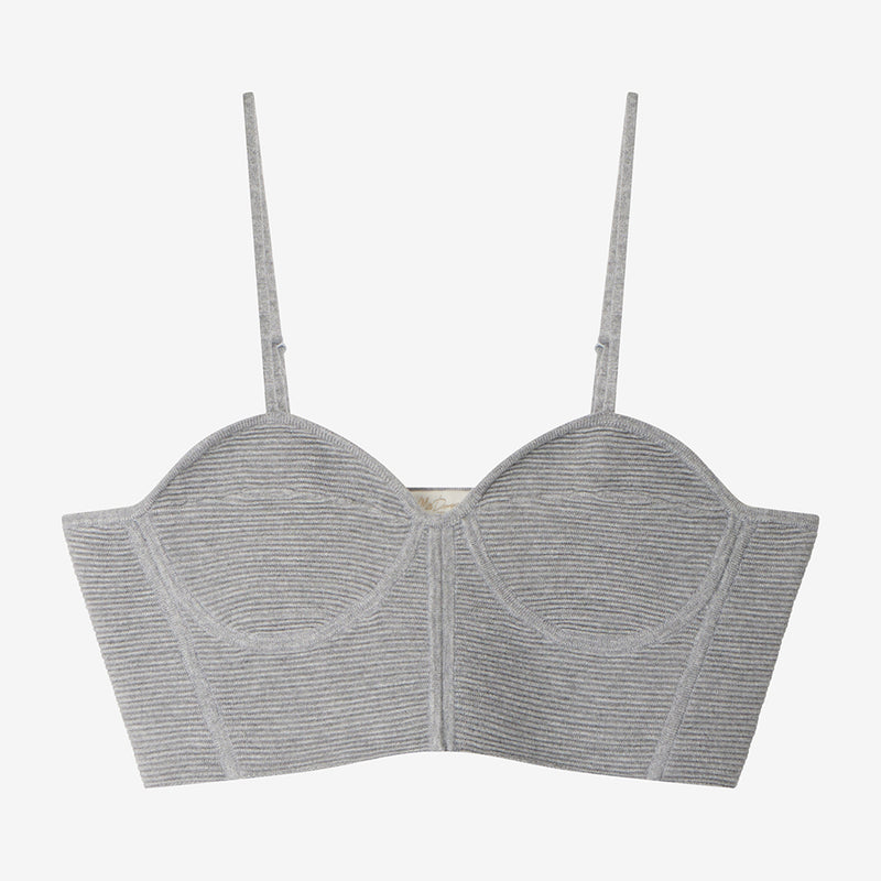 Blonde Top - Grey