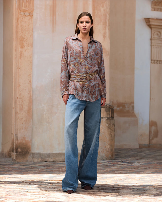 Clany Shirt - Brown - Image 1
