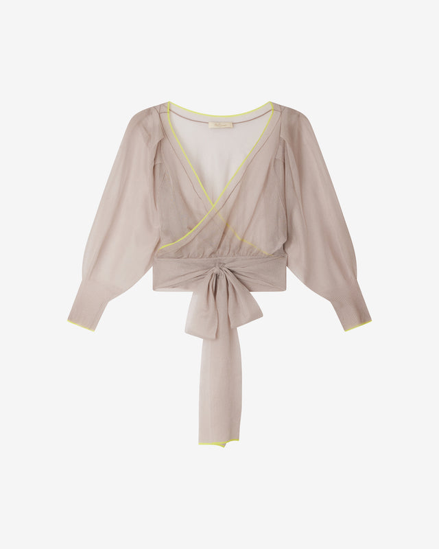 Cardigan Glafira - Taupe - Image 1