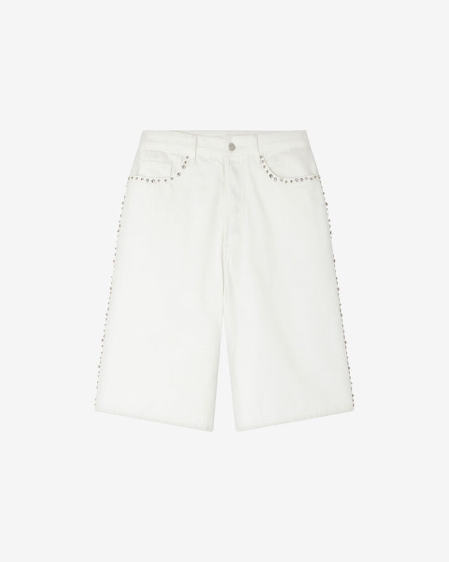 Muffin Bermuda Shorts - White - Dernière image