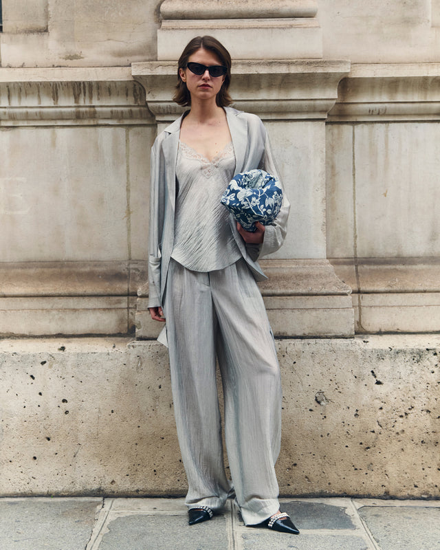 Pantalon Power - Argent - Image 1