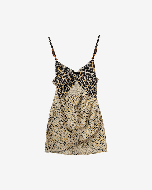 Saanvi Dress - Sand - Image 1
