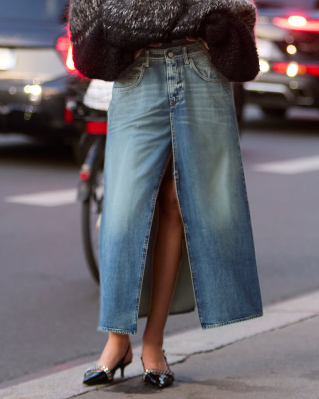 Jupe Travolta - Bleu Jeans - Image 2