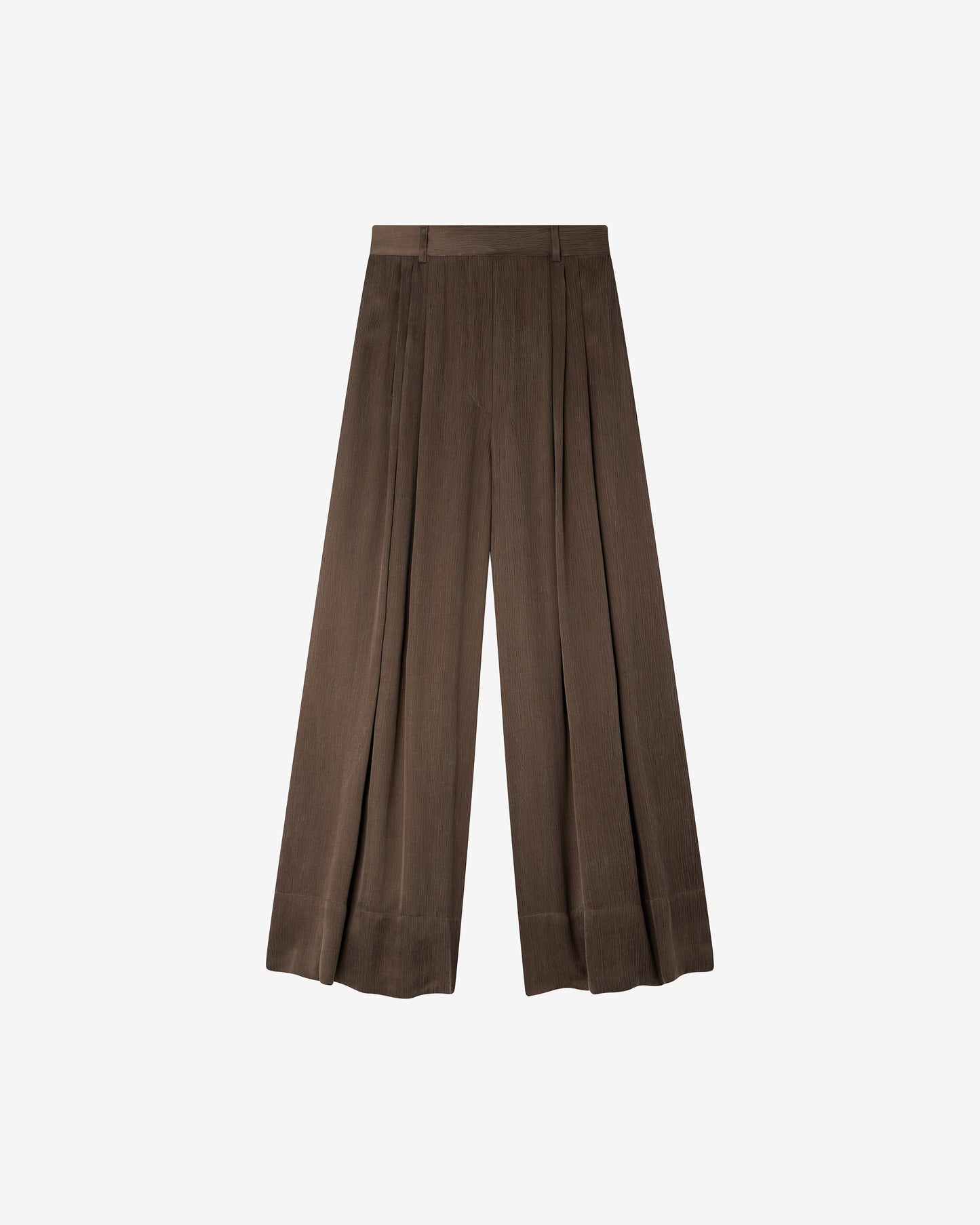 Pantalon Goliath - Charbon : Pantalon large en cupro et viscose charcoal Mes Demoiselles
