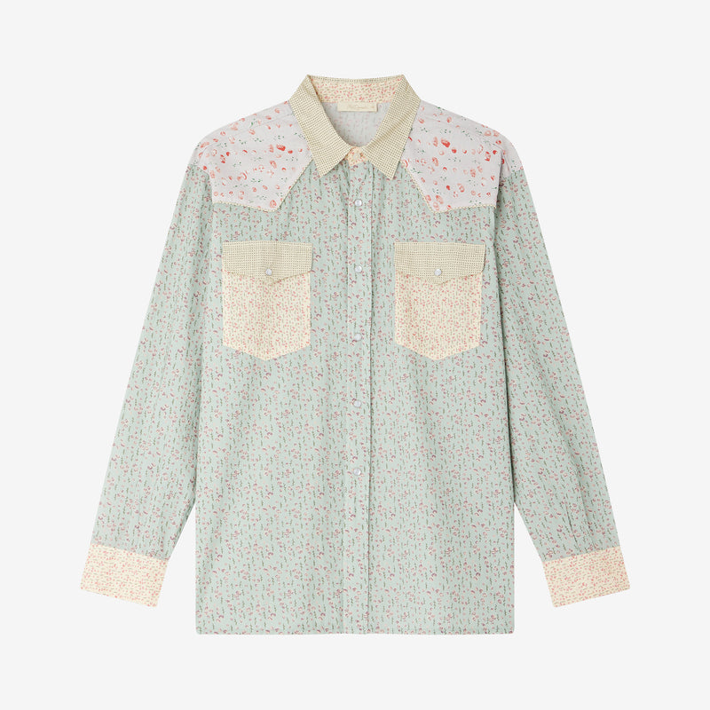 Chemise Lun - Bleu