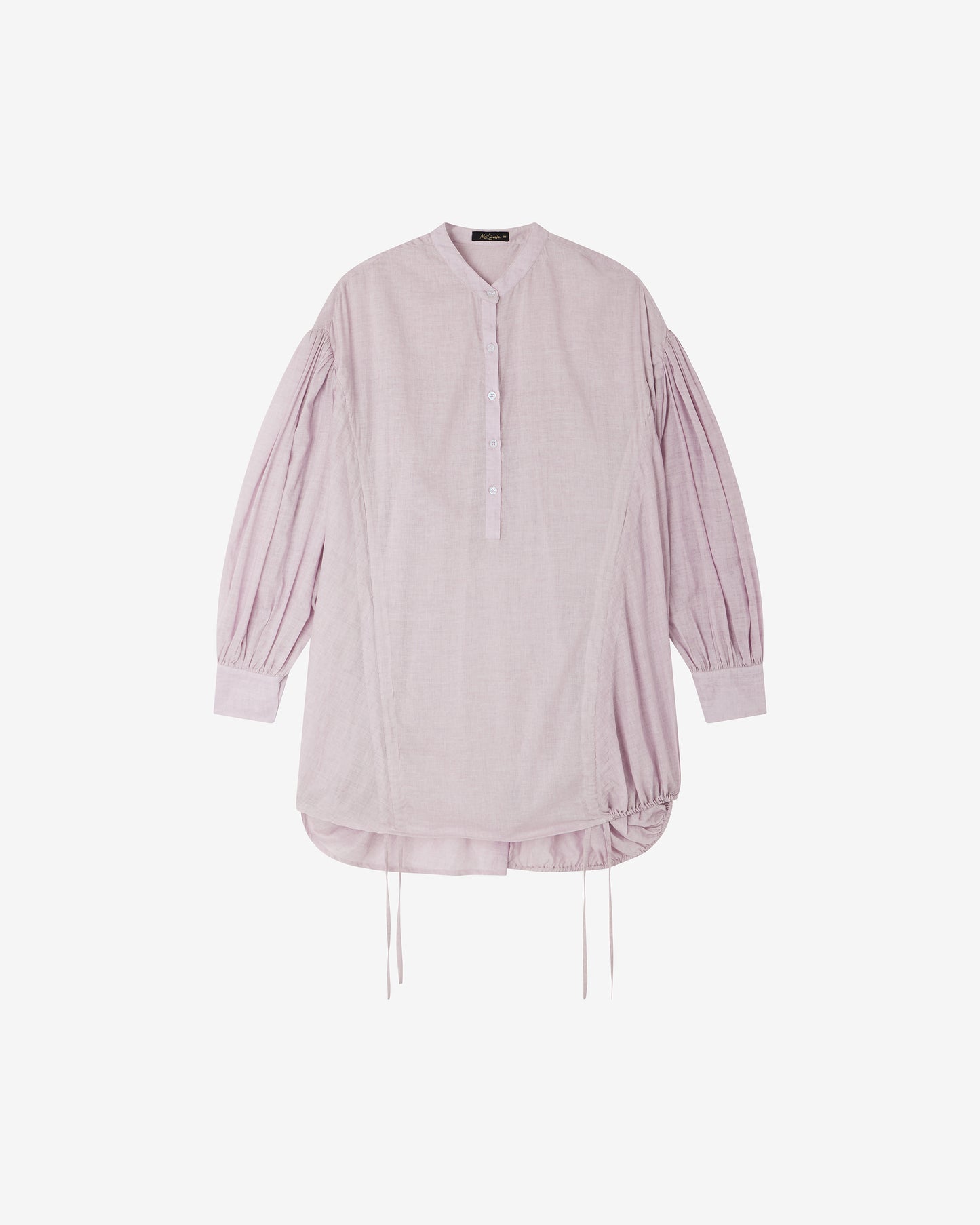 Chemise Ophelia - Lavande : Blouse lavande en voile de coton et détails subtils Mes Demoiselles