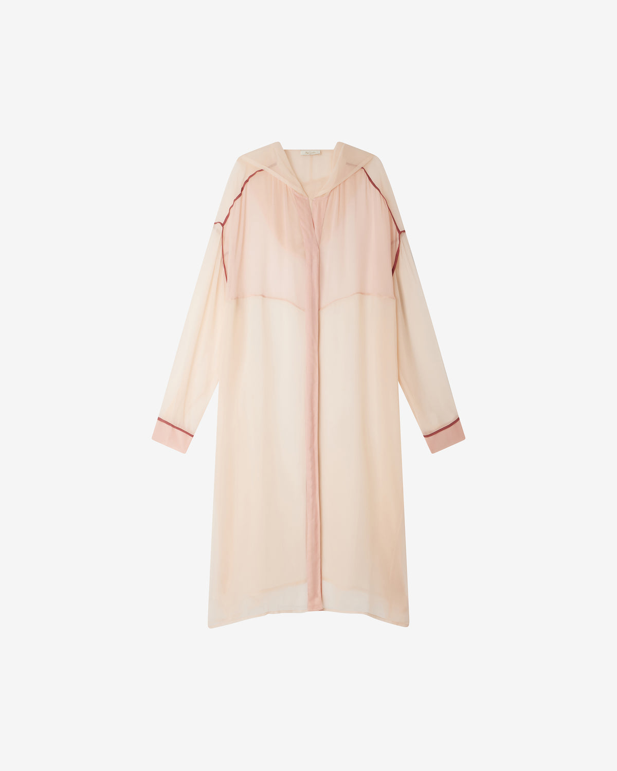 Chemise en crêpe de viscose rose - Chemises & tops Mes Demoiselles
