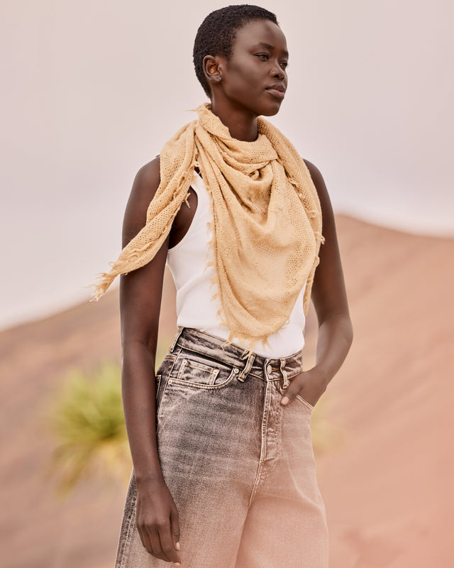 Foulard Aphina - Beige - Image 1