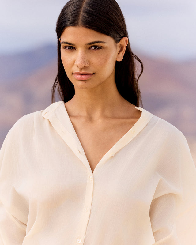 Celeste Shirt - Ecru - Image 2