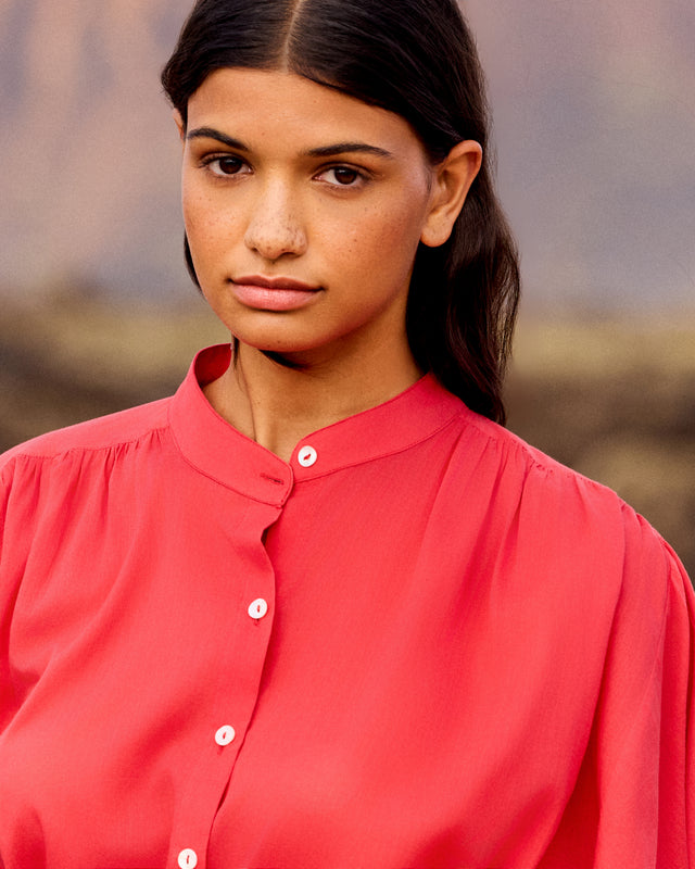 Celeste Shirt - Red - Image 2