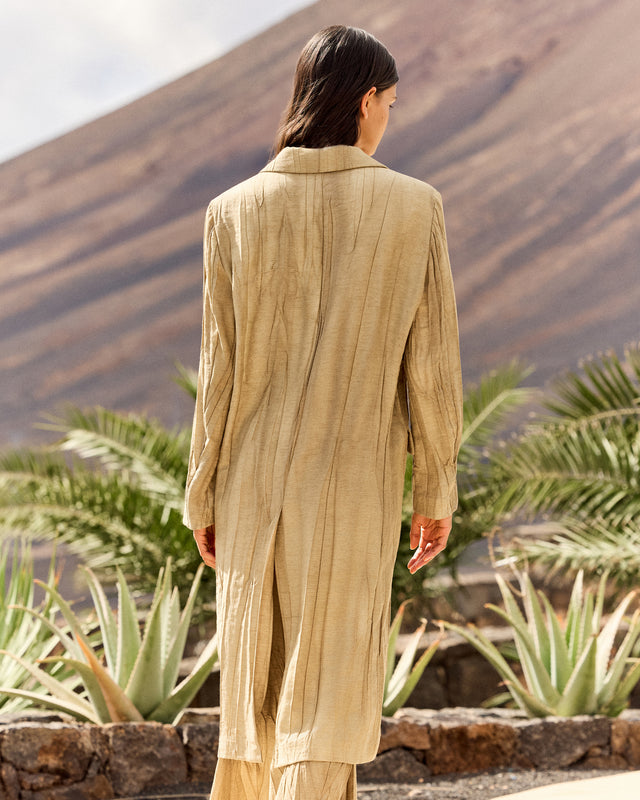 Manteau Cilva - Beige - Image 3
