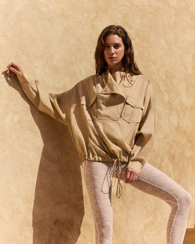 Blouse Dembow - Beige - Image 1