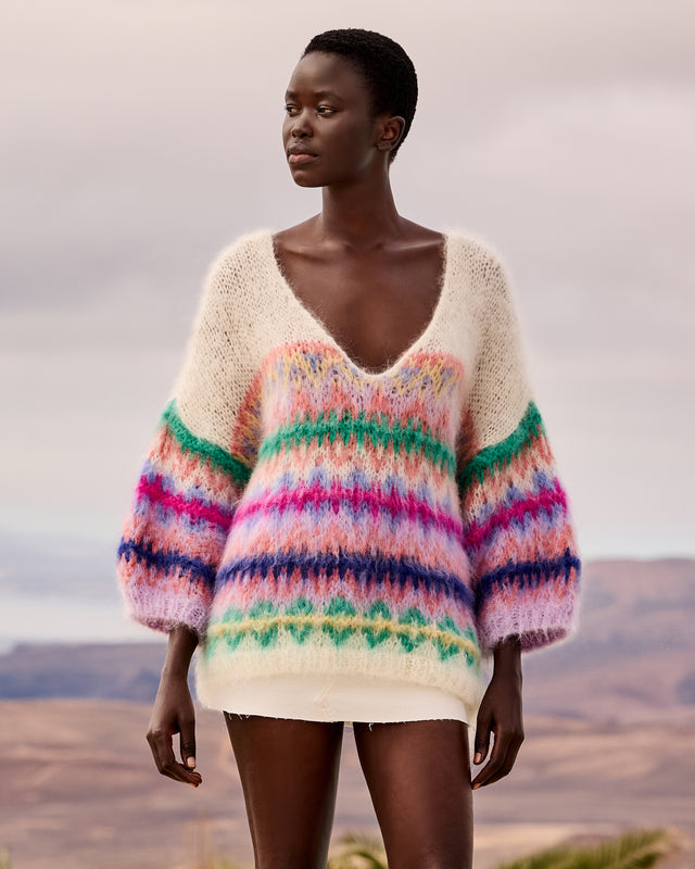 Flori Sweater - Ivory - Image 1