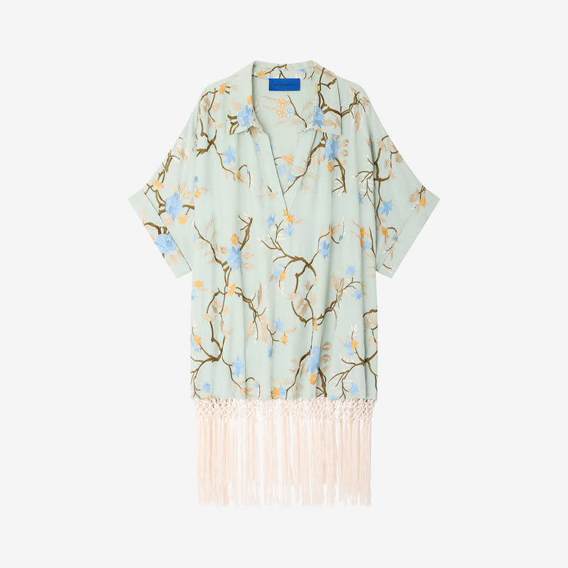 Franny Poncho - Blue