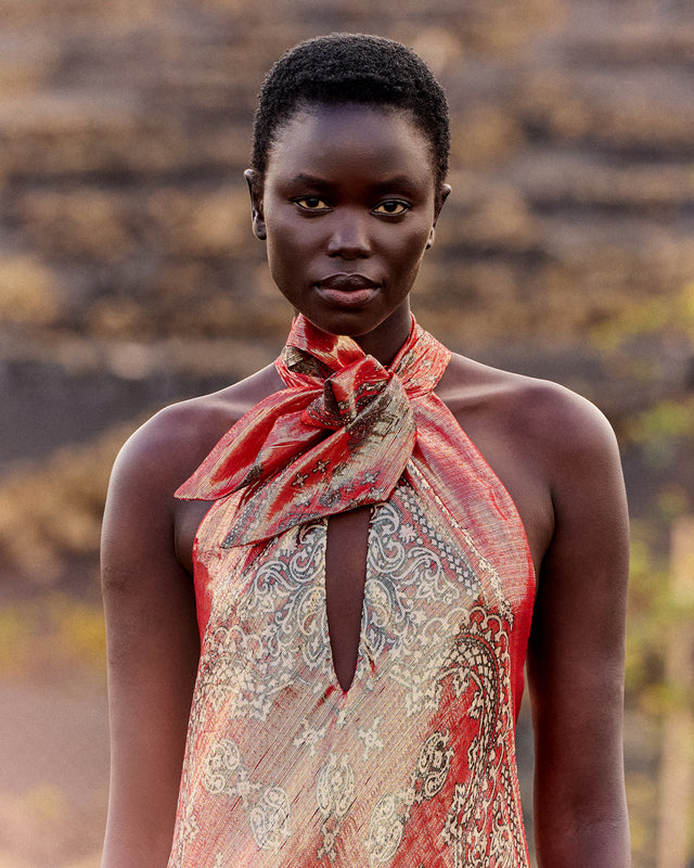 Robe Gary - Rouge - Image 3