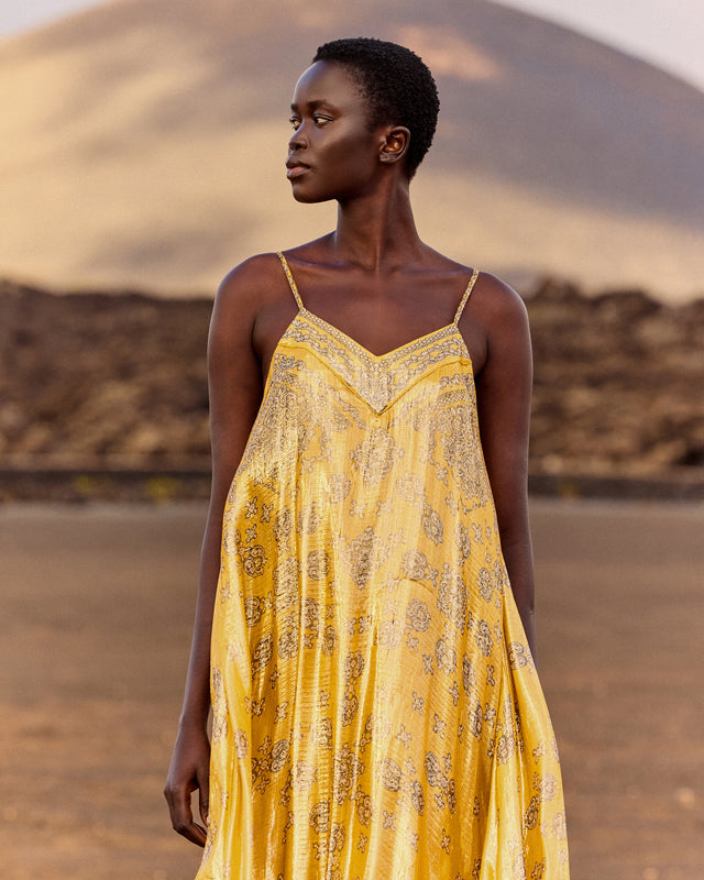 Robe Grim - Jaune - Image 2