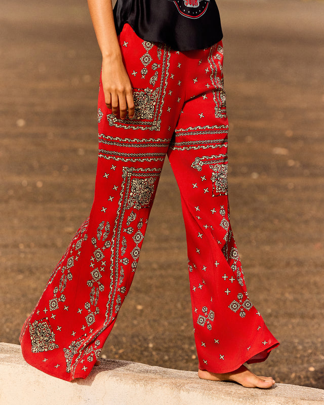 Gulia Pants - Red - Image 3