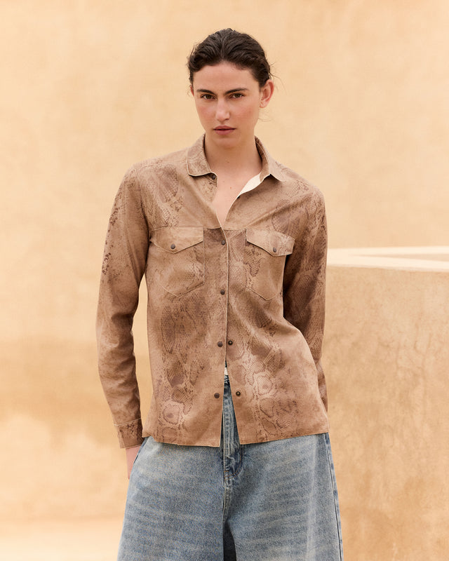 Chemise Hall - Beige - Image 1