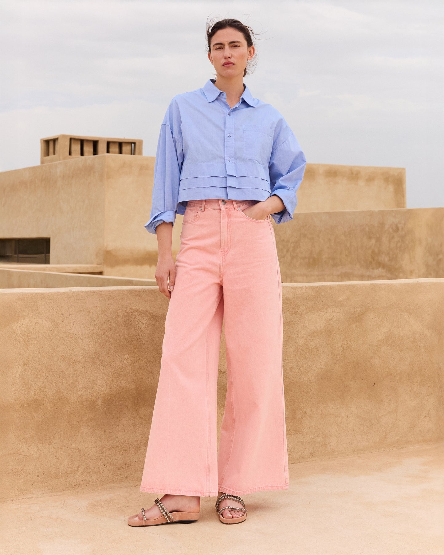 Pantalon Jivi - Rose